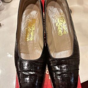 Salvatore Ferragamo black shoes